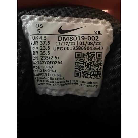 Nike ACG Lowcate “Black Grey Hyper Violet” size 5 men/6.5 womens - Picture 6 of 6